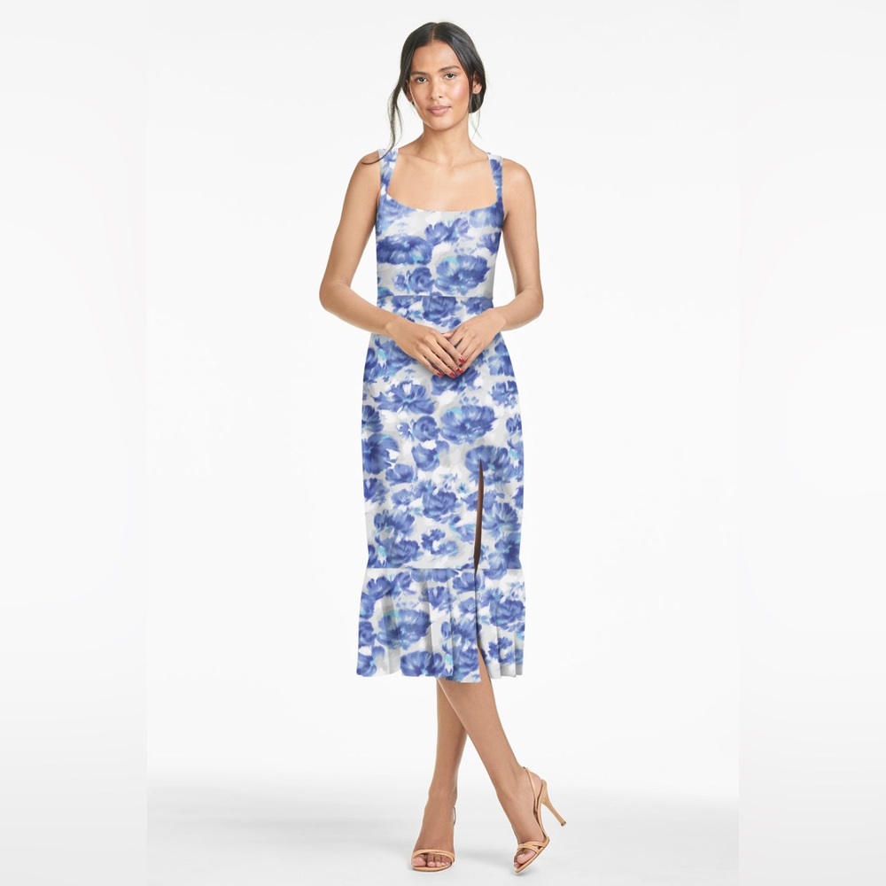 Sachin & Babi
Laura watercolor-effect midi dress